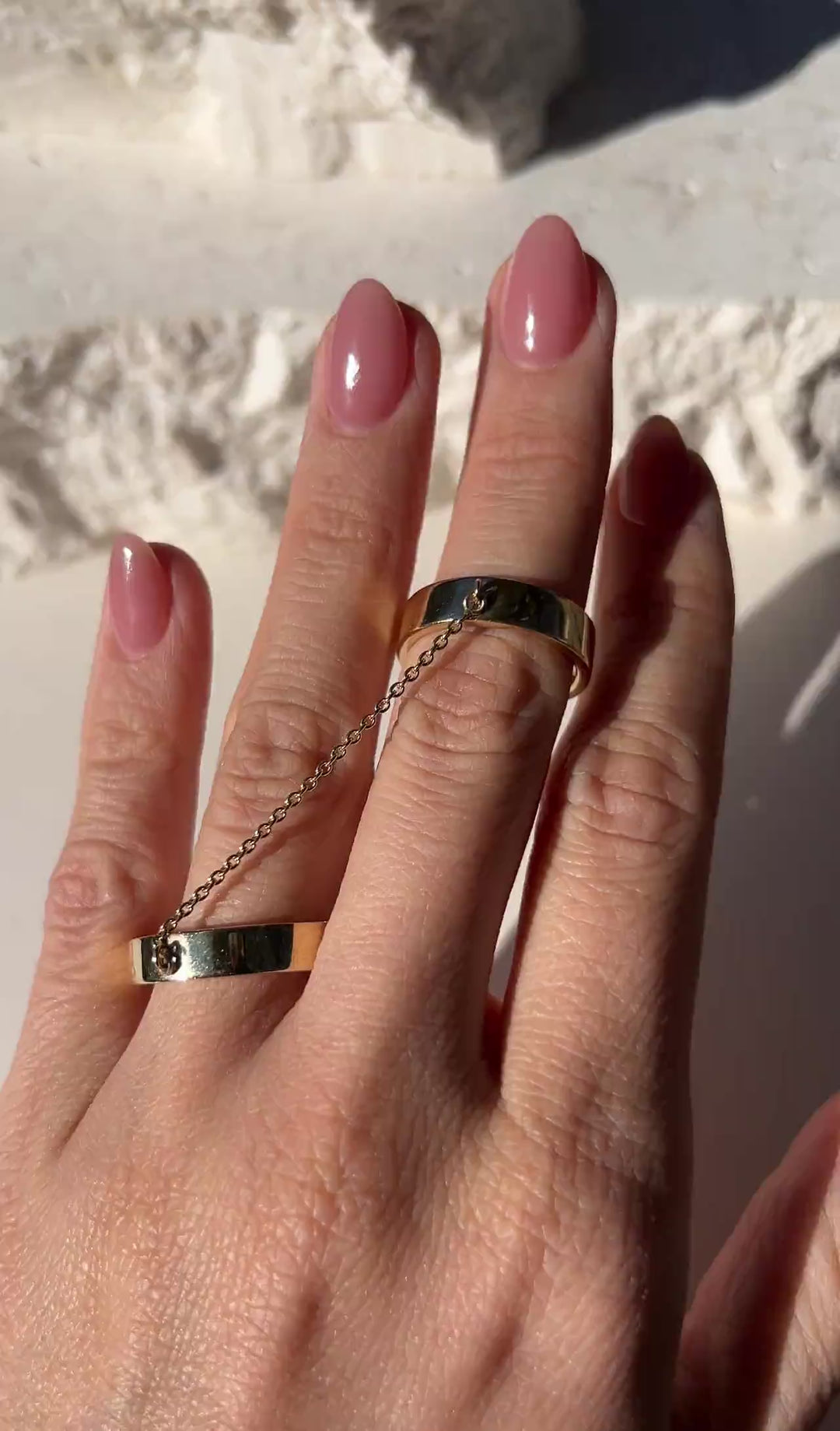 Double Chain link Ring