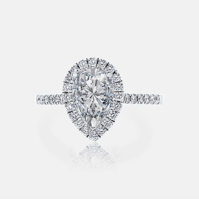 30 carat pear shaped diamond Clearance