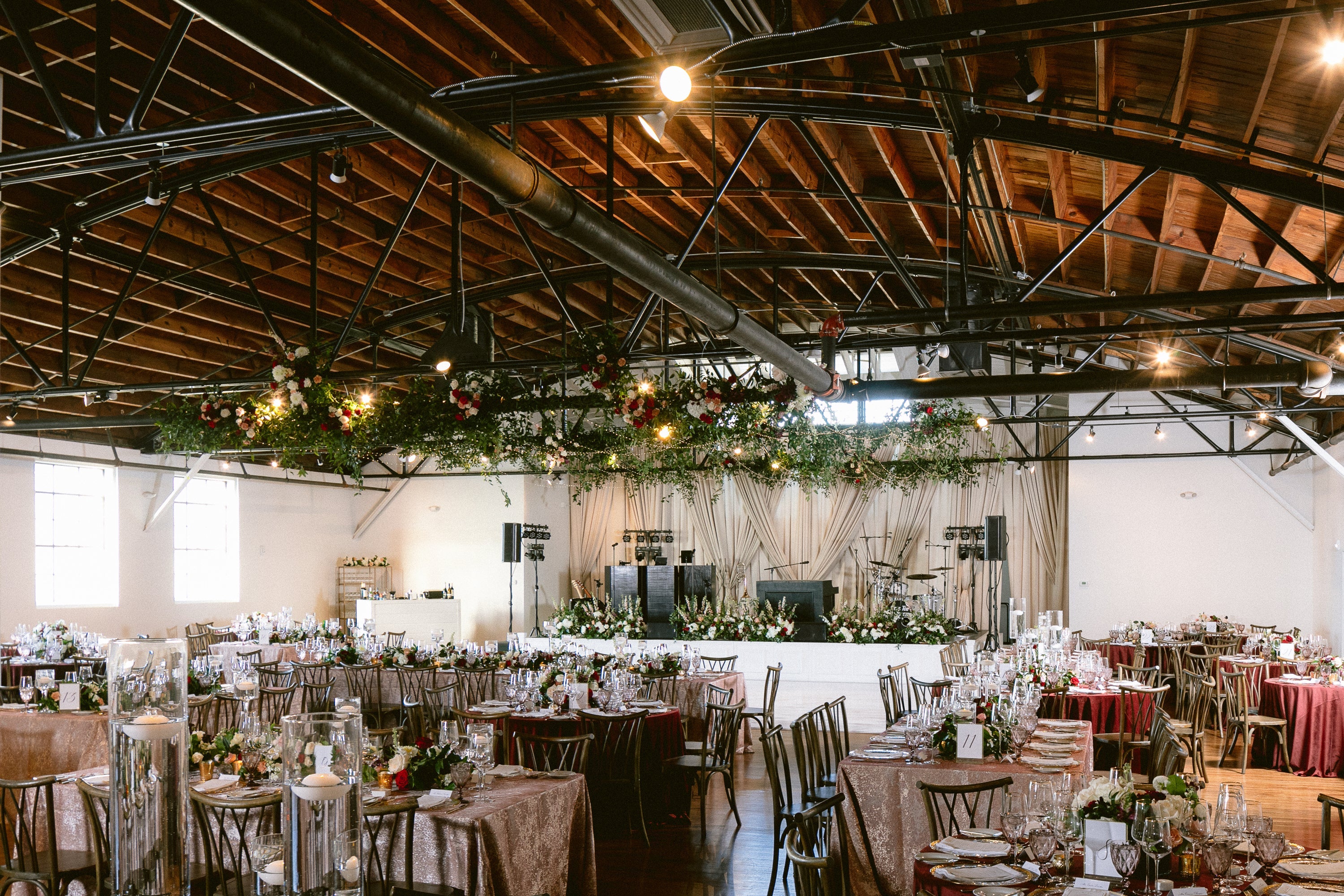 Masina Diamonds: The Carlyle venue, wedding reception decor.