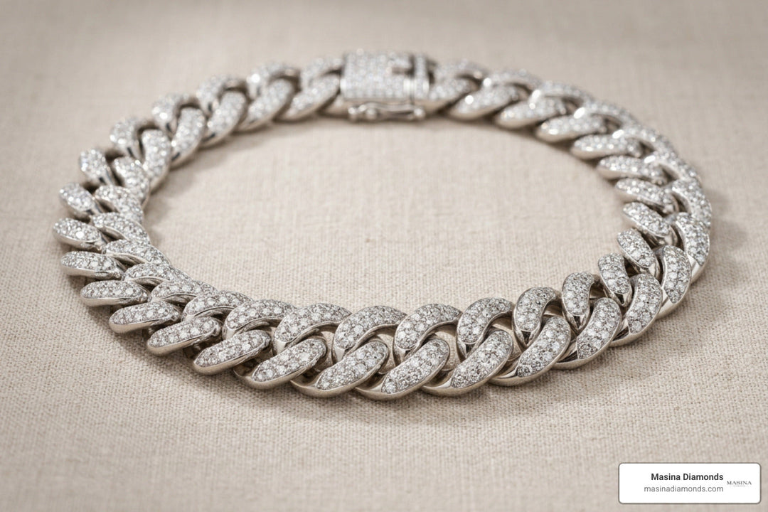 Turn Heads Everywhere in a Stunning Women's Diamond Cuban Link Chain