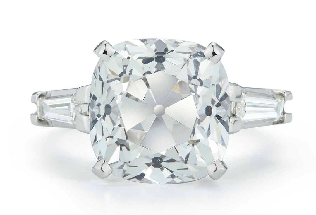 Old Mine Cut diamond ring.