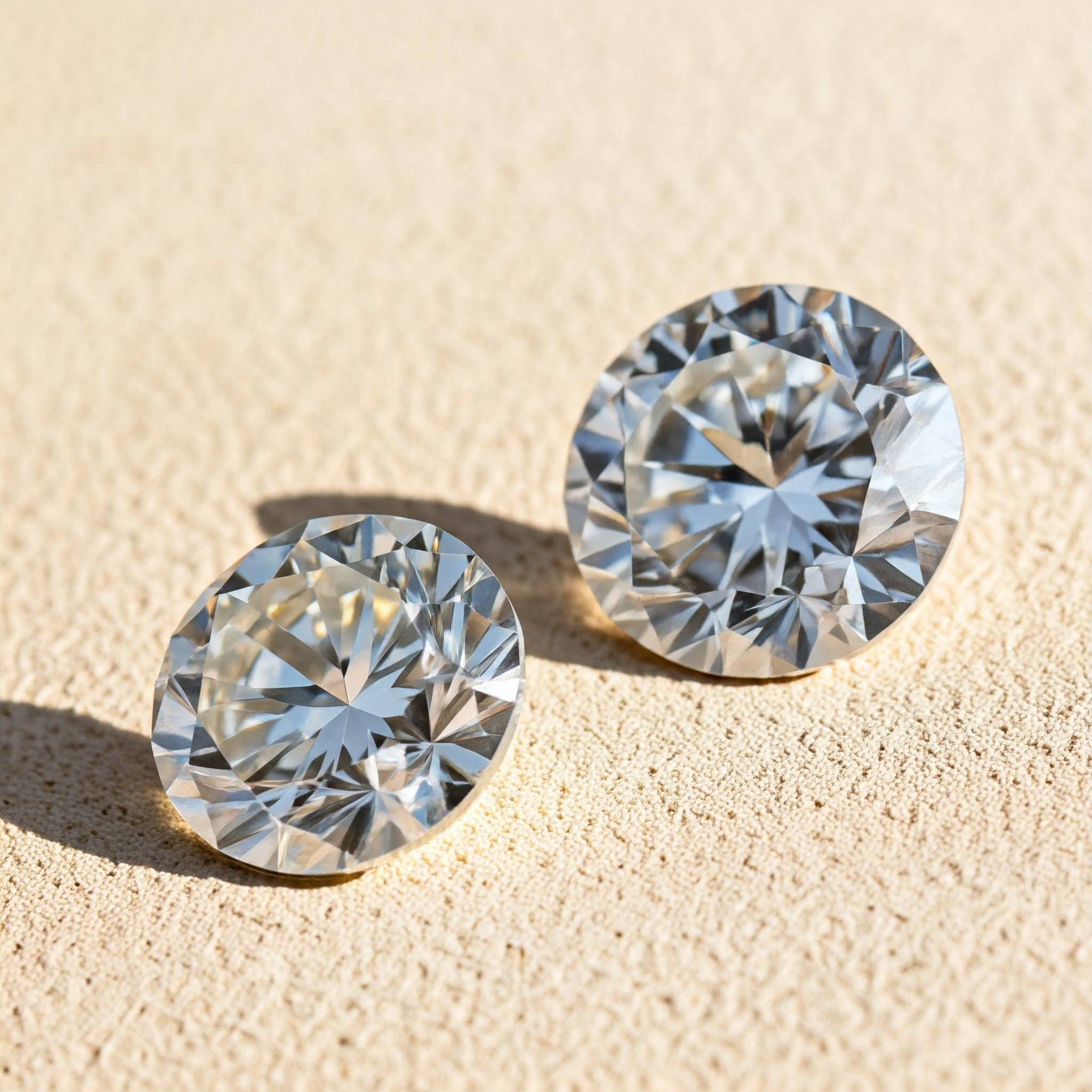 Lab grown diamonds for Masina Diamonds article.