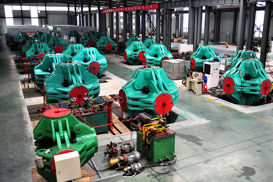 Lab grown diamond manufacturing plant.