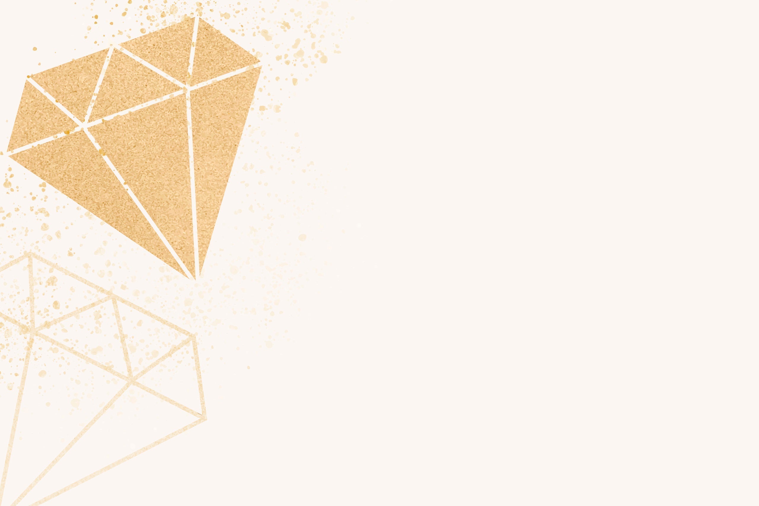 Diamond graphic for buying jewelry on a budget article.