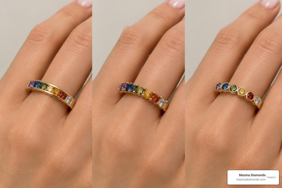 Fitting a Full Family Tree on One Sparkling Band