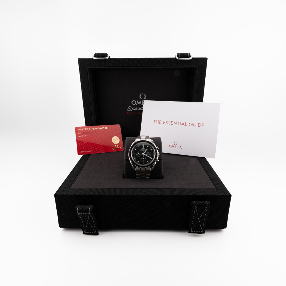 Omega Speedmaster moonwatch 310.30.42.50.01.002 box and papers 