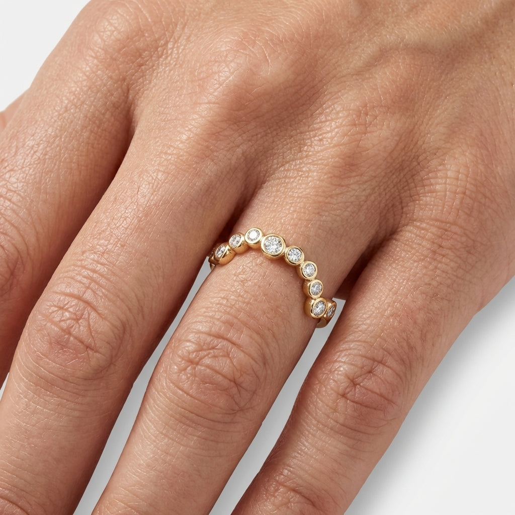 contour bezel band