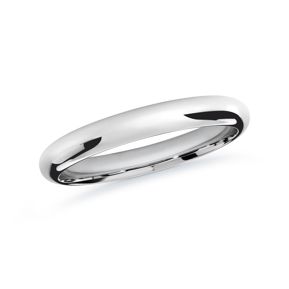 Premium Fit Wedding Band - White - 2mm