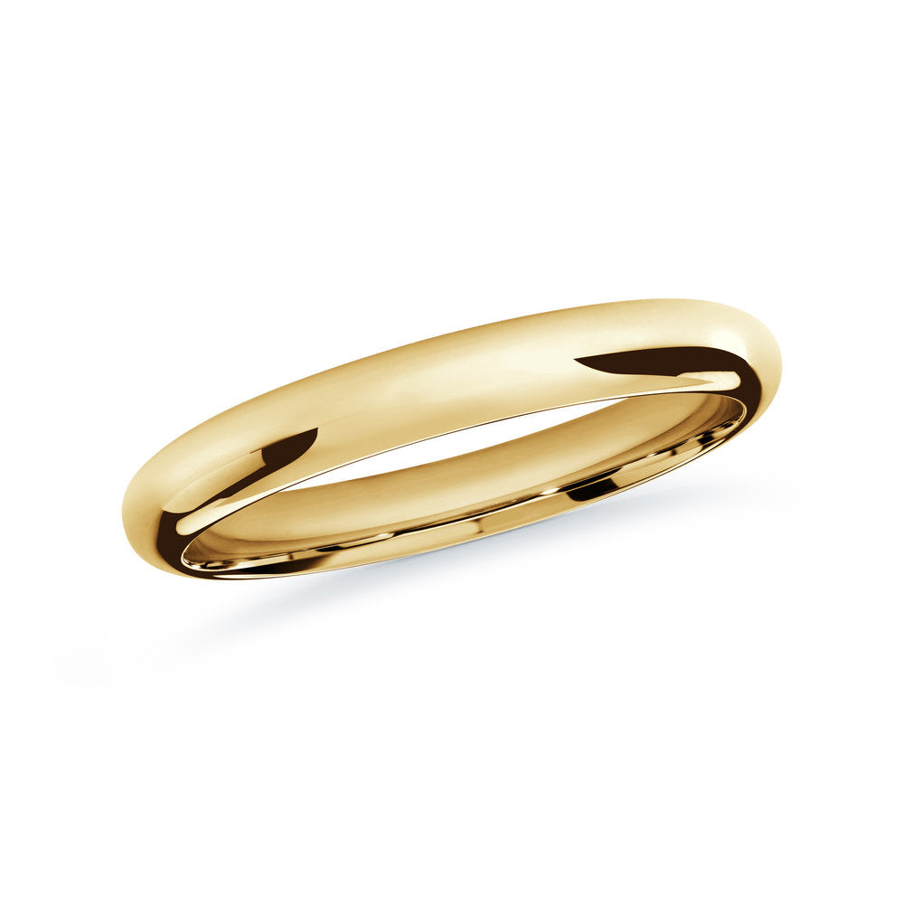 Premium Fit Wedding Band - Yellow - 2mm