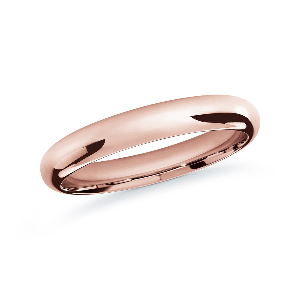 Premium Fit Wedding Band - Pink - 3mm
