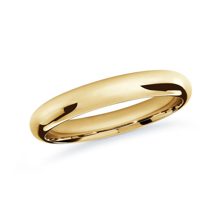 Premium Fit Wedding Band - Yellow - 3mm