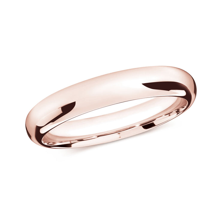 Premium Fit Wedding Band - Pink - 4mm