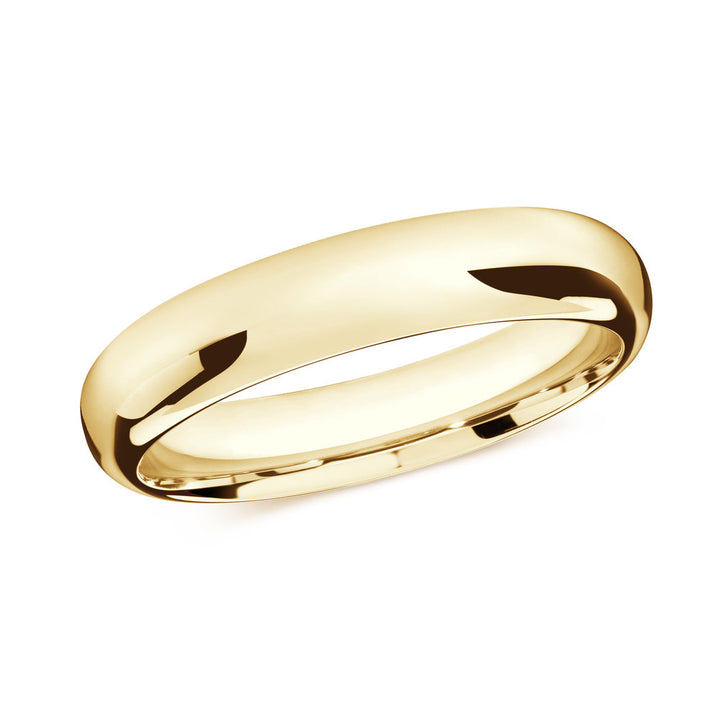Premium Fit Wedding Band - Yellow - 5mm
