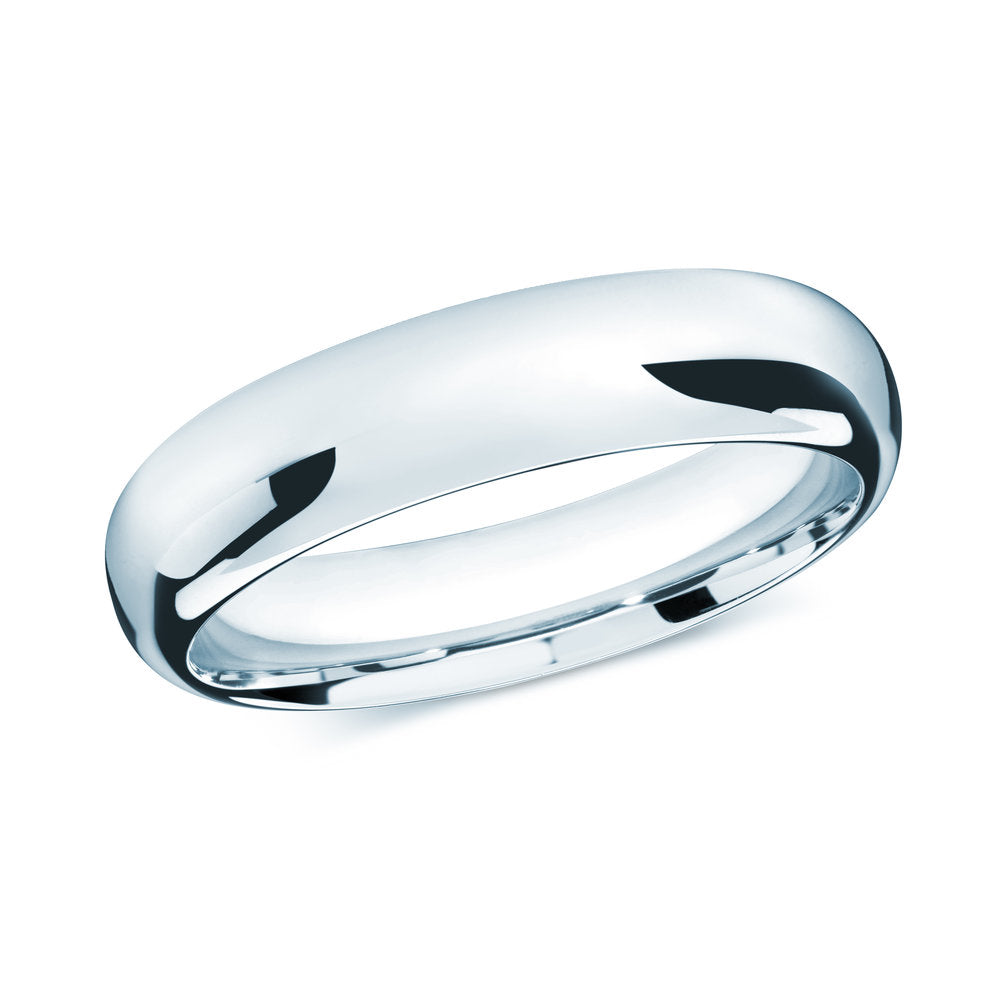 Premium Fit Wedding Band - White - 6mm