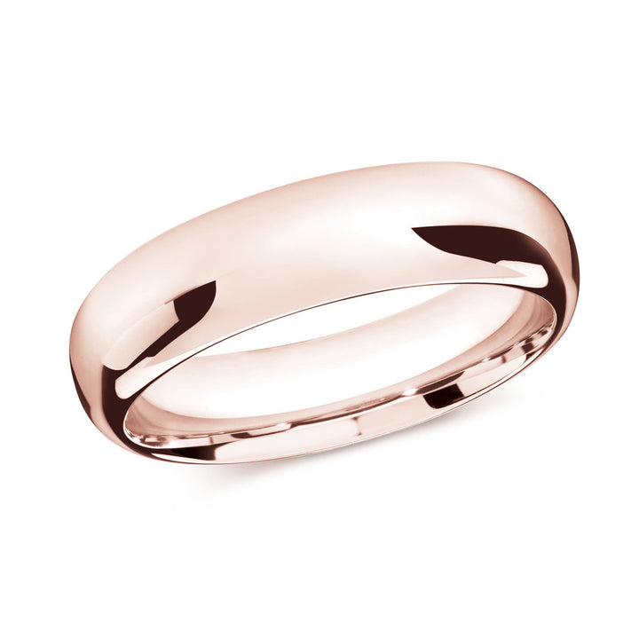 Premium Fit Wedding Band - Pink - 7mm