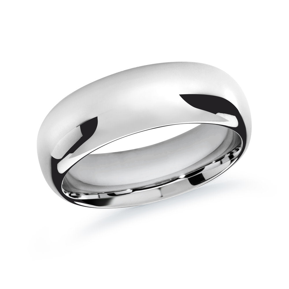 Premium Fit Wedding Band - White - 9mm