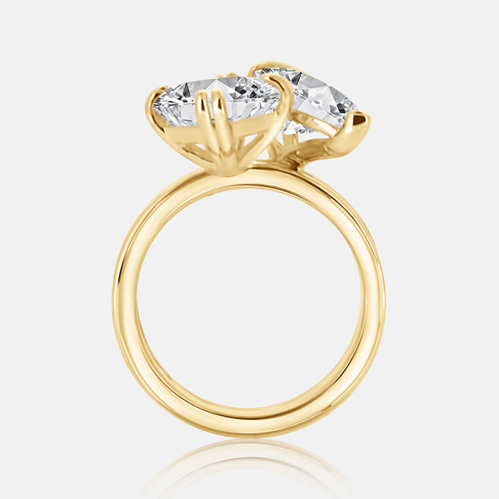 Masina Diamonds Amie gold ring with diamonds