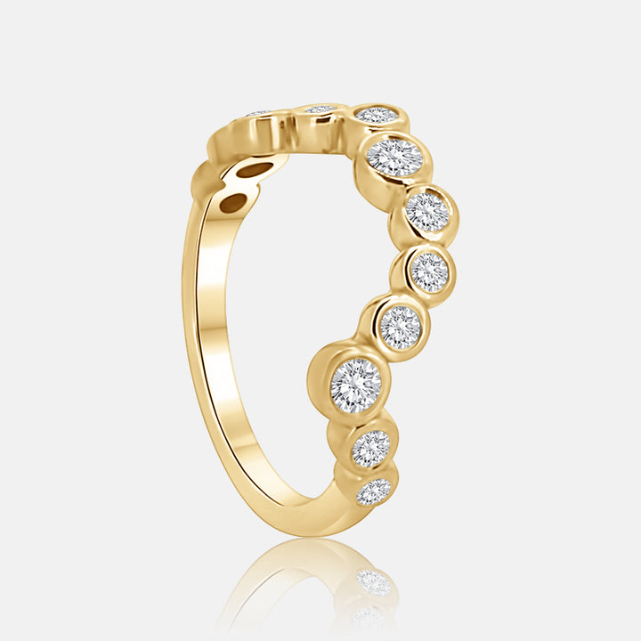 Masina Diamonds Alejandra ring, gold and diamonds