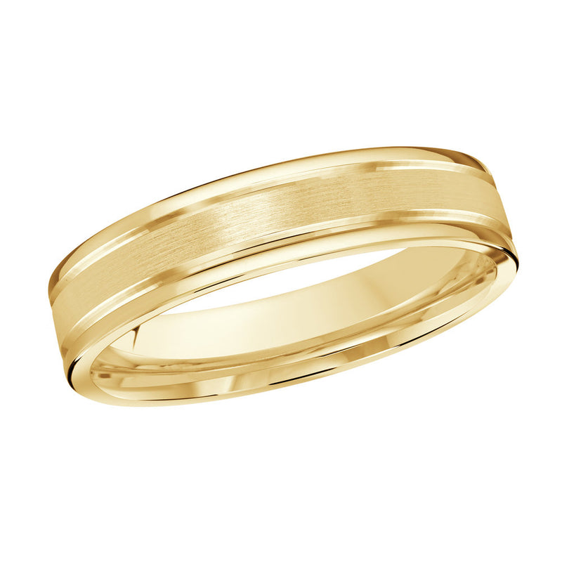 M3-004 14K - Yellow Gold 4mm Satin