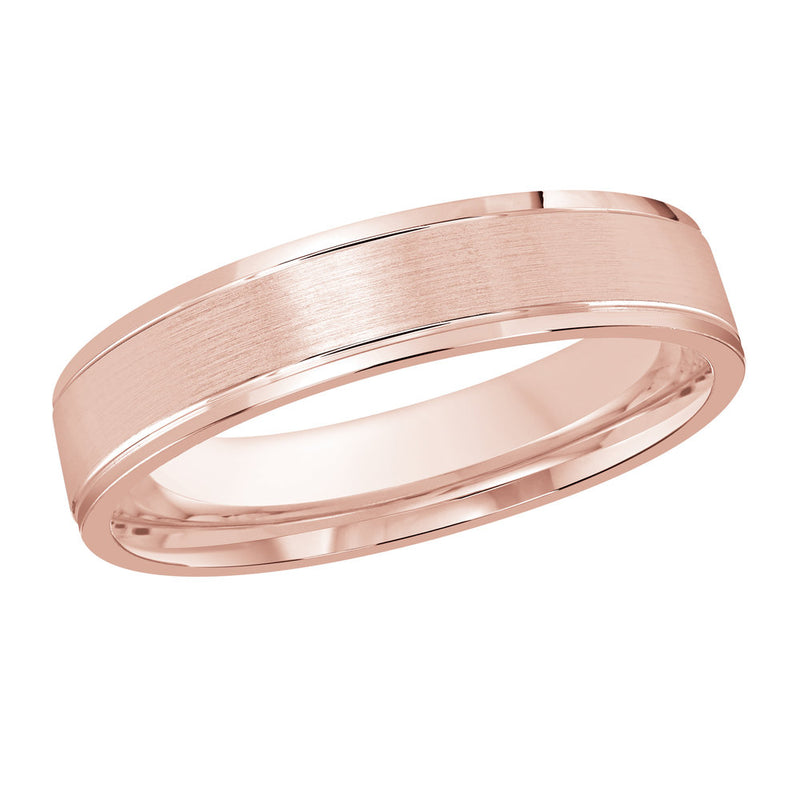 M3-006 Platinum - Pink Gold 4mm Satin