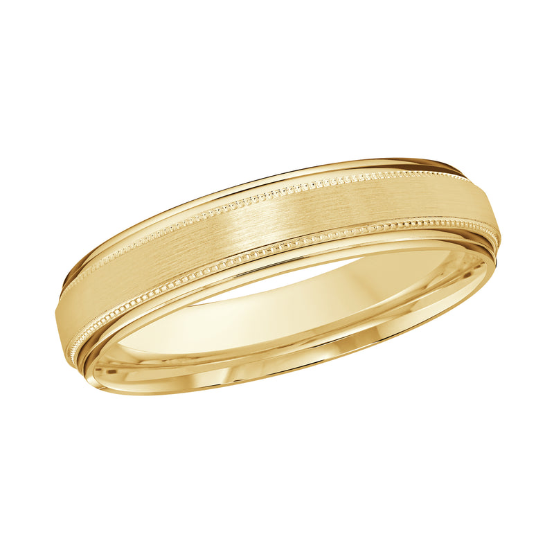 M3-008 18K - Yellow Gold 4mm Satin
