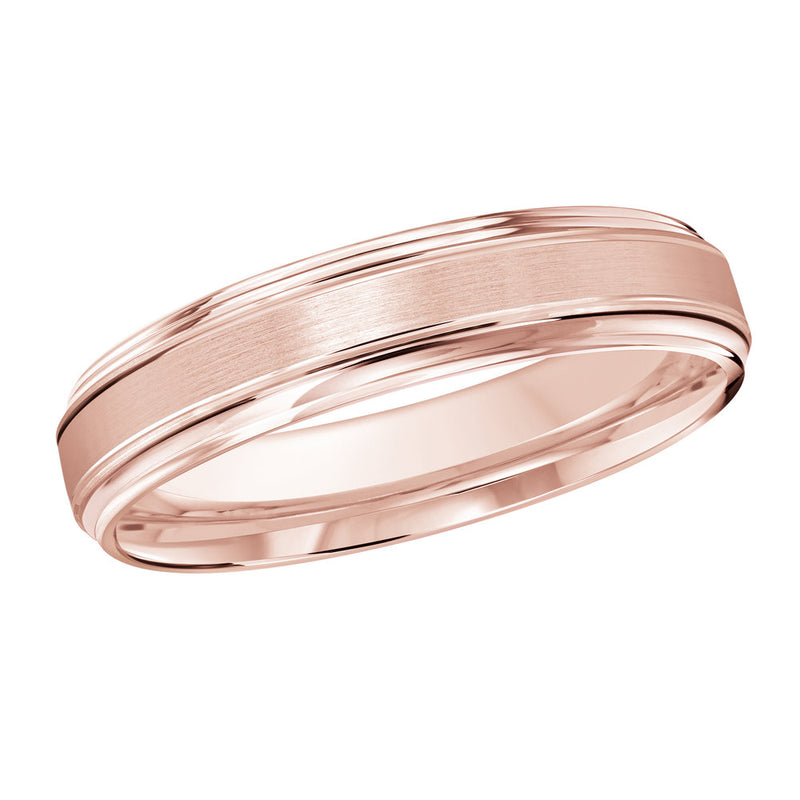M3-009 10K - Pink Gold 4mm Satin