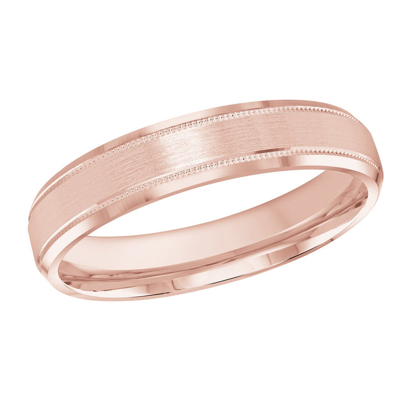 M3-013 Platinum - Pink Gold 4mm Satin