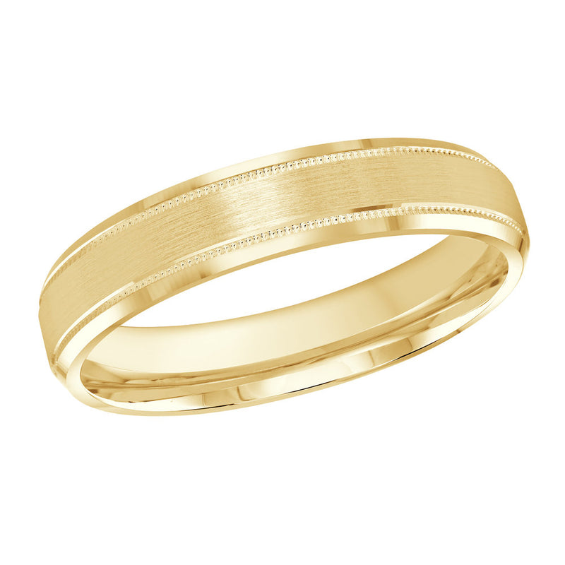M3-013 10K - Yellow Gold 4mm Satin