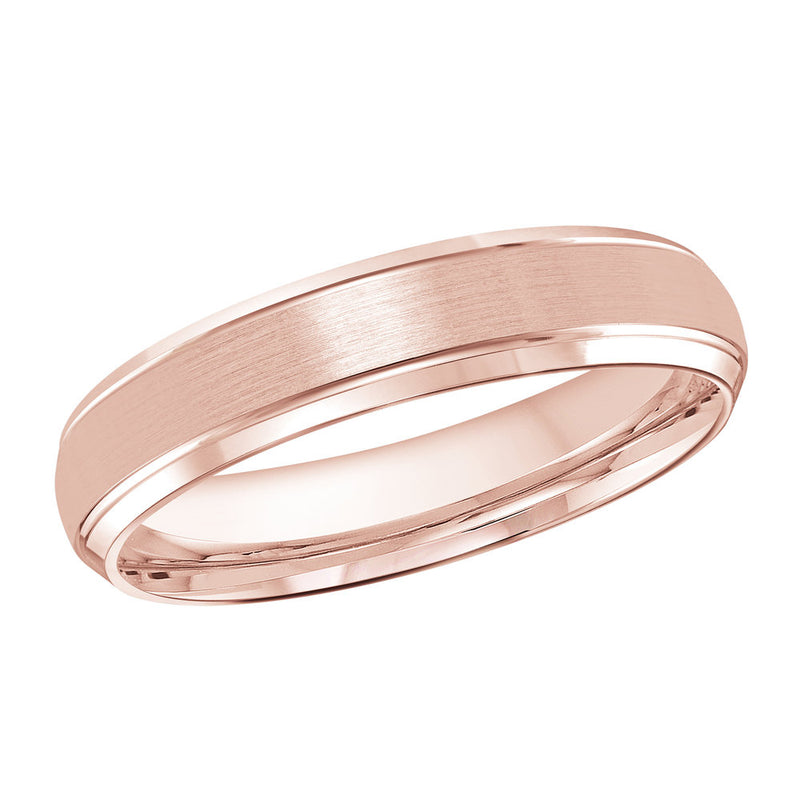 M3-014 10K - Pink Gold 4mm Satin