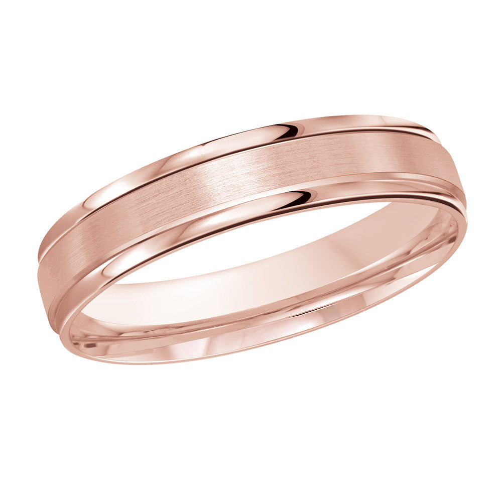 M3-031 10K - Pink Gold 4mm Satin