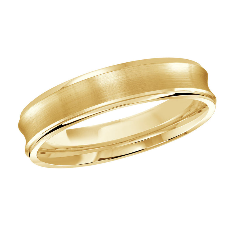 M3-095 14K - Yellow Gold 4mm Satin