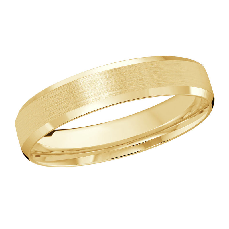 M3-1105 Platinum - Yellow Gold 4mm Satin