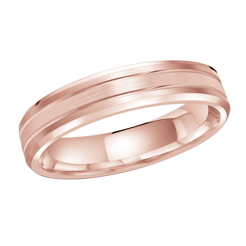 M3-1130 Platinum - Pink Gold 4mm Satin