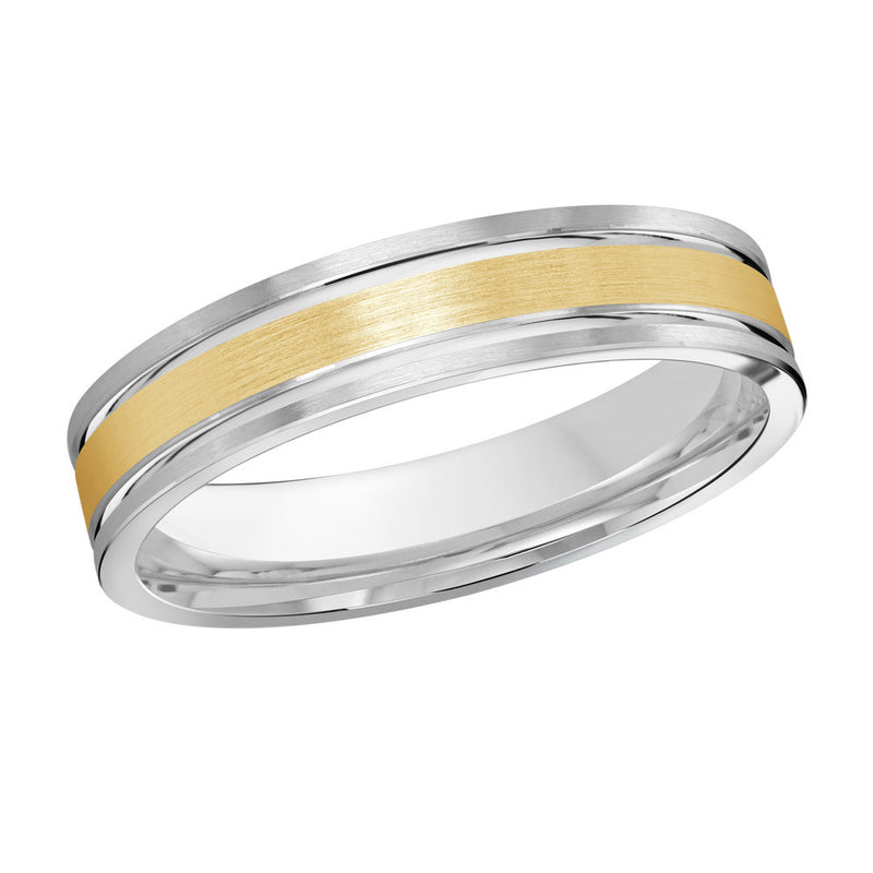 M3-1131 10K - Yellow Gold 4mm Satin