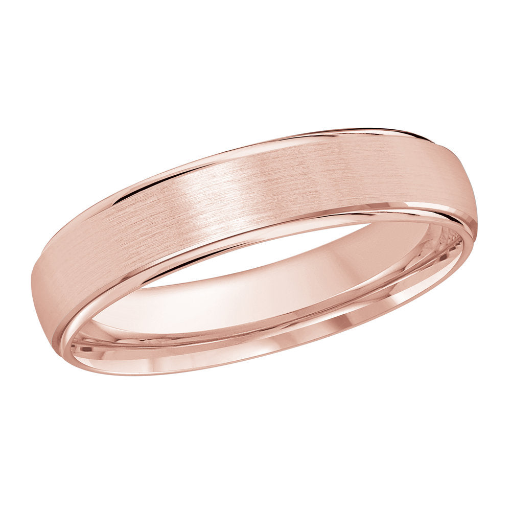 M3-1166 Platinum - Pink Gold 4mm Satin