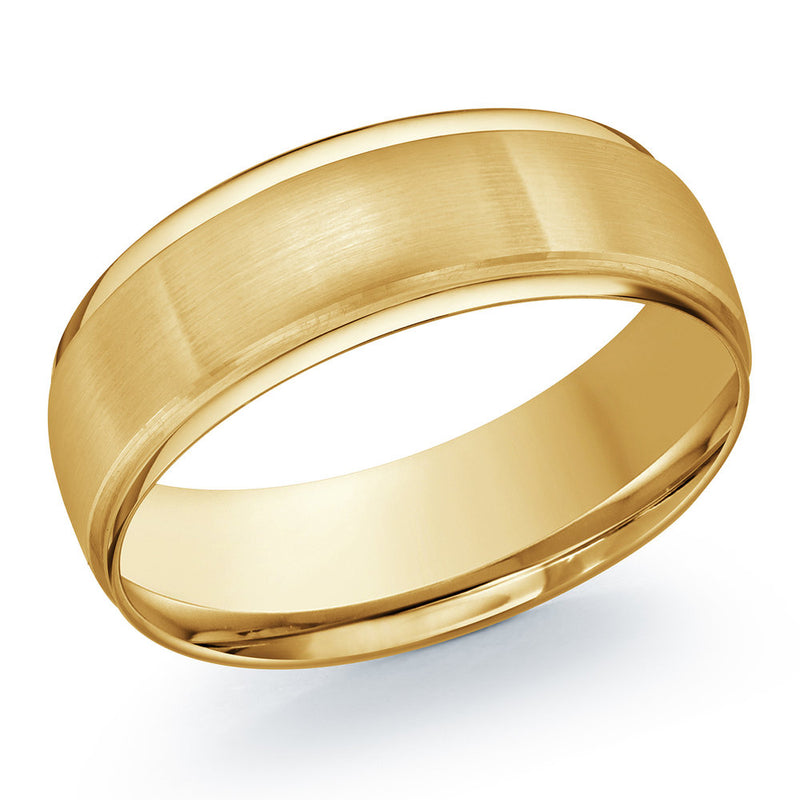 M3-1225 Platinum - Yellow Gold 7mm Satin