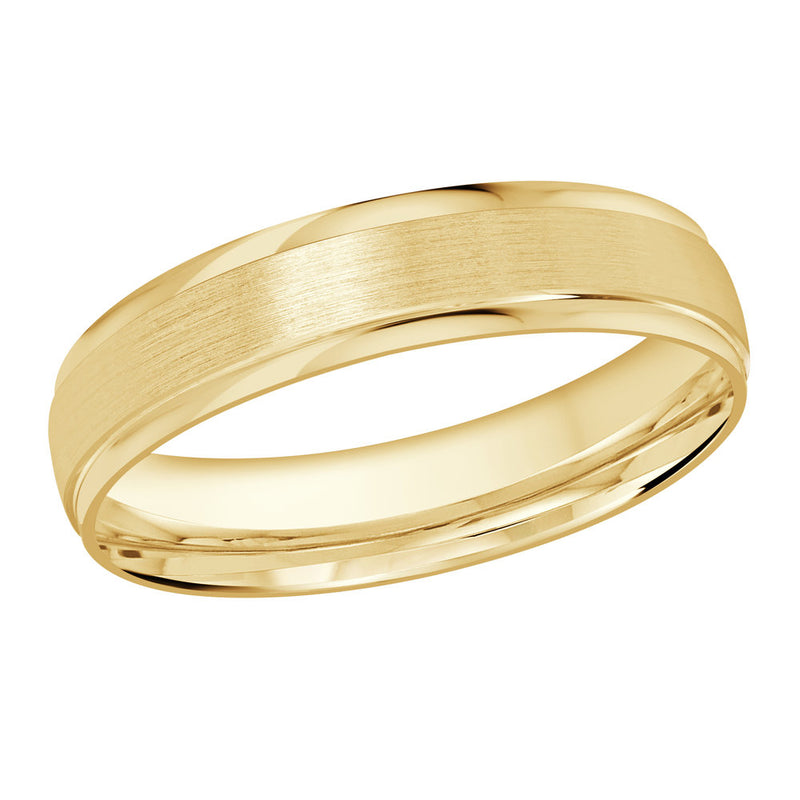 M3-1226 10K - Yellow Gold 4mm Satin