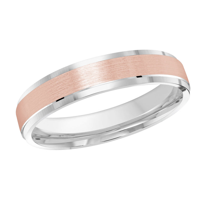 M3-410 10K - White / Pink Gold 4mm Satin