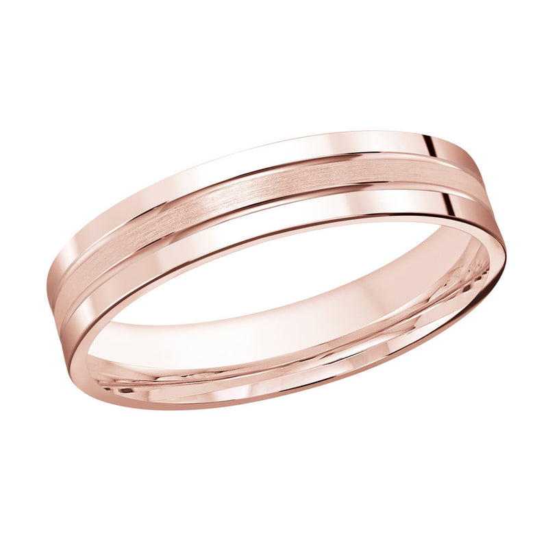 M3-412 Platinum - Pink Gold 4mm Satin