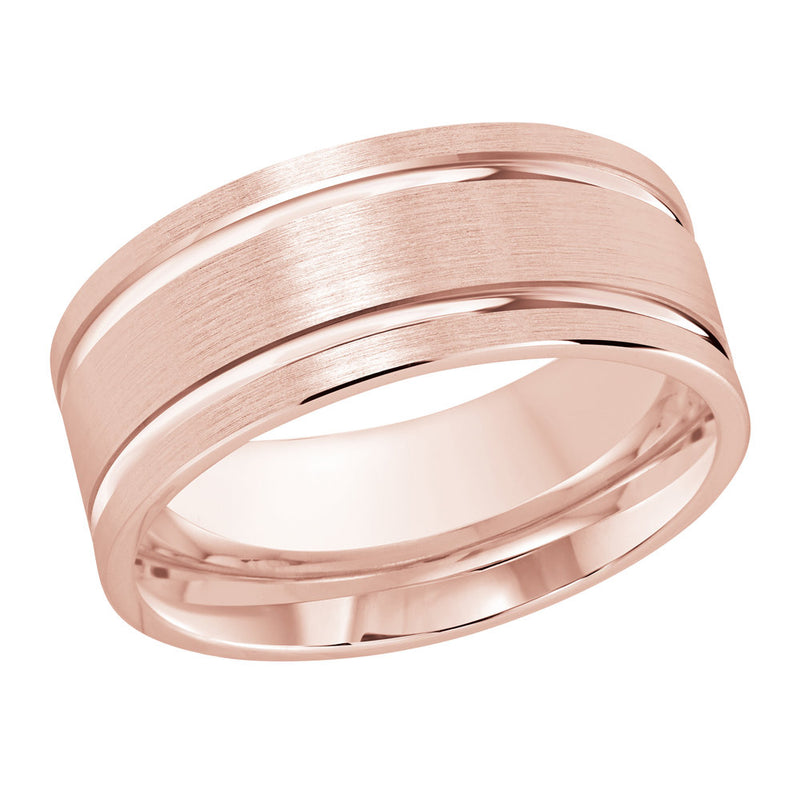 M3-416 Platinum - Pink Gold 8mm Satin