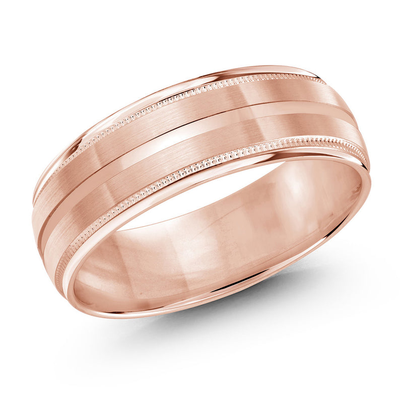 M3-503 Platinum - Pink Gold 7mm Satin