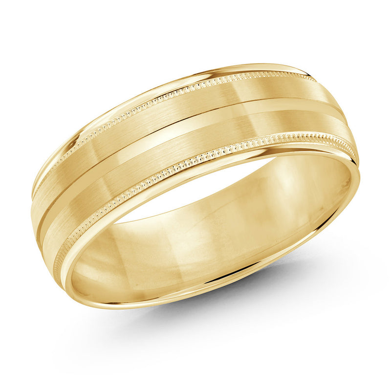 M3-503 18K - Yellow Gold 7mm Satin