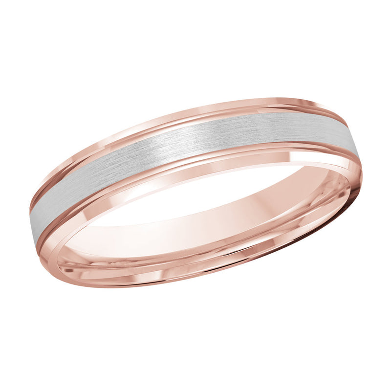 M3-520 Platinum - Pink / White Gold 4mm Satin