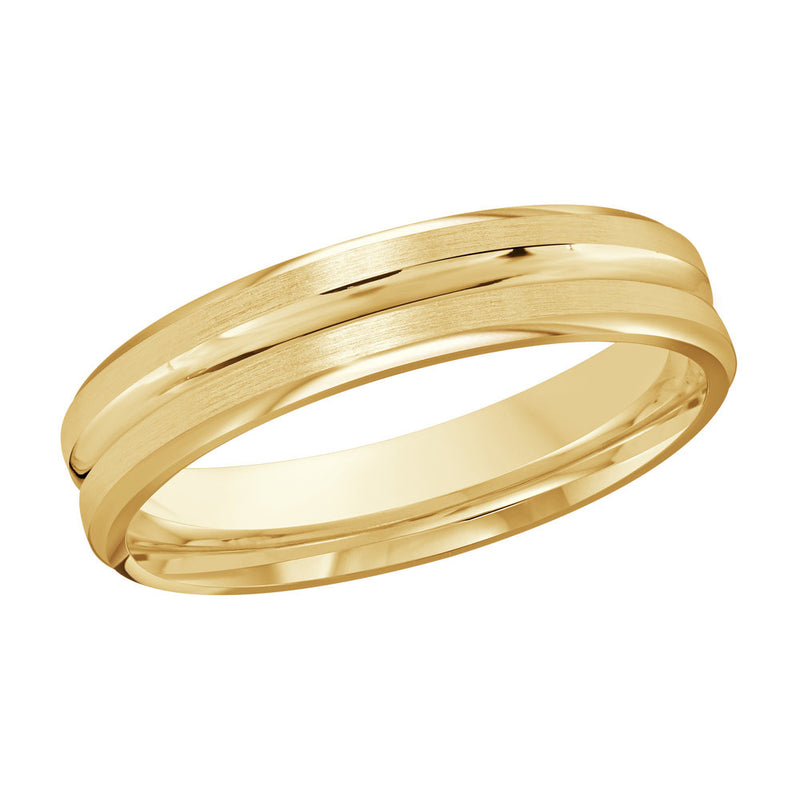 M3-721 14K - Yellow Gold 4mm Satin