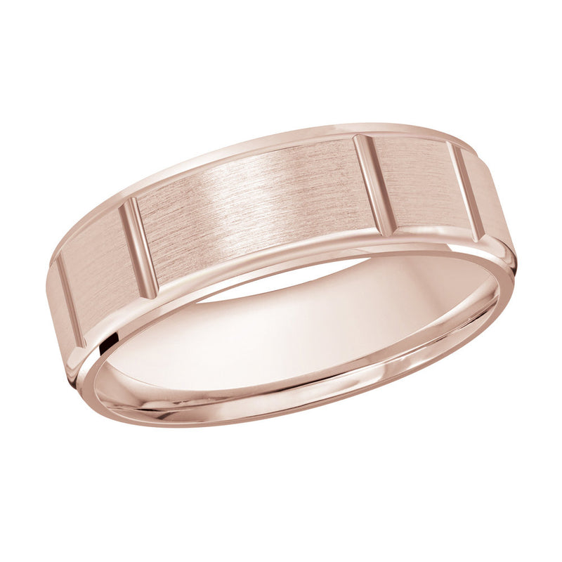 M3-805 Platinum - Pink Gold 7mm Satin