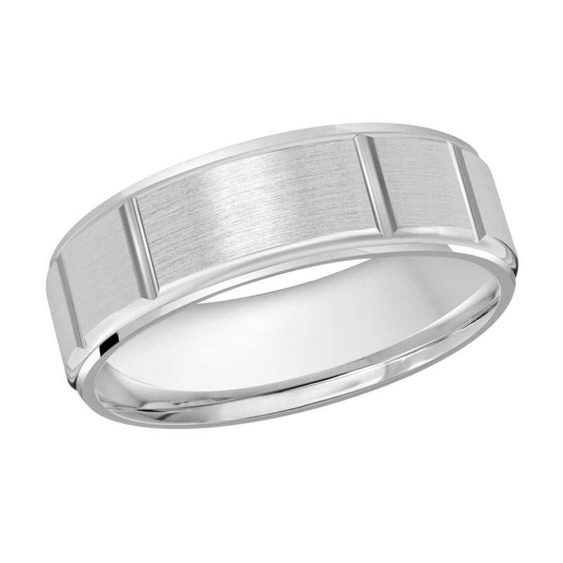 M3-805 Platinum - White Gold 7mm Satin