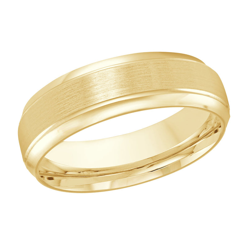 M3-810 14K - Yellow Gold 7mm Satin