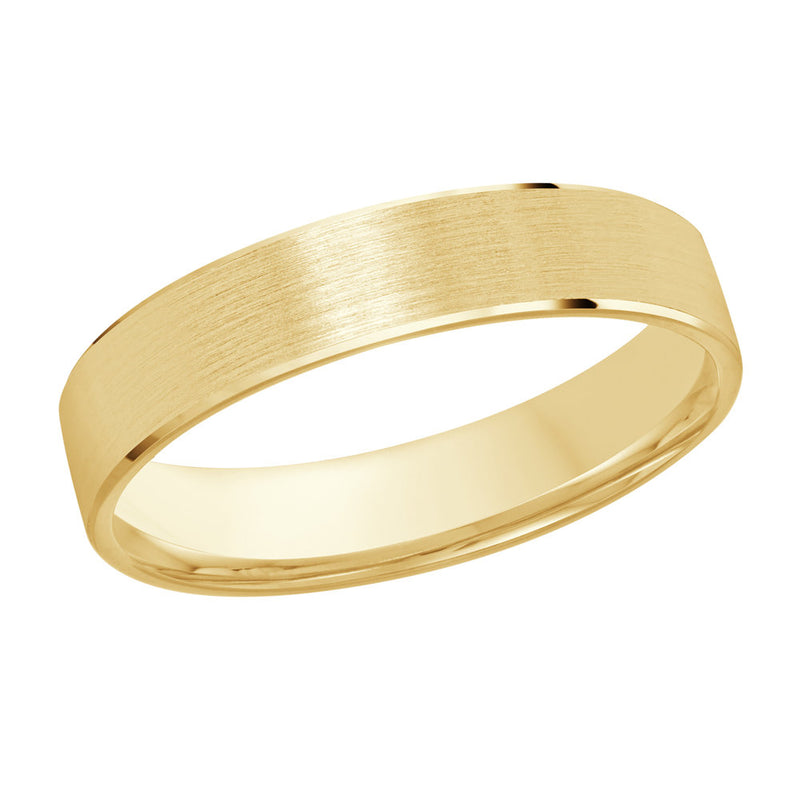 M3-974 18K - Yellow Gold 4mm Satin