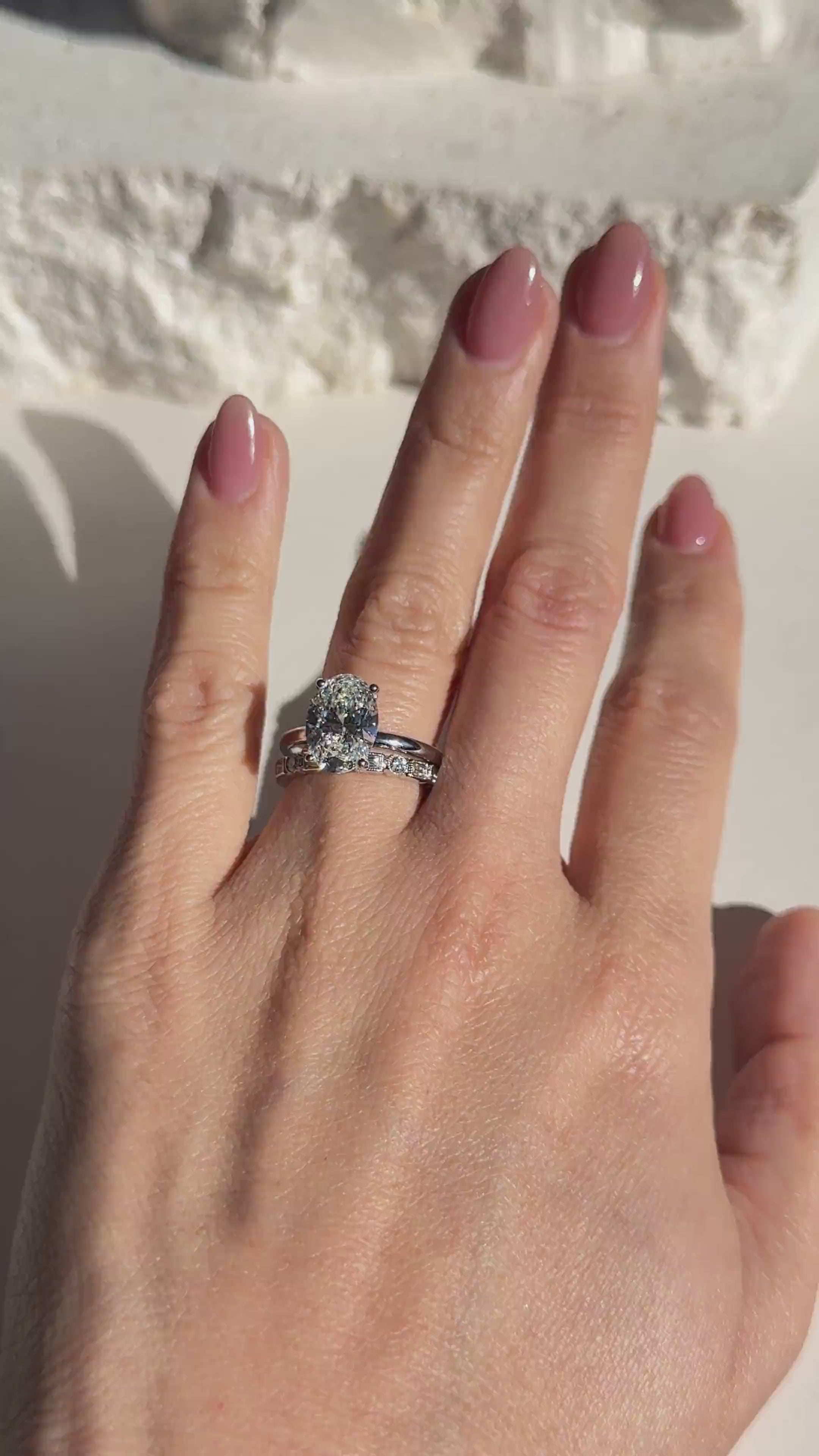 〚DIAMOND WEDDING〛No.36／Limited Edition80 Vintage Inspired Diamond Wedding Band with .36 carat of Diamonds