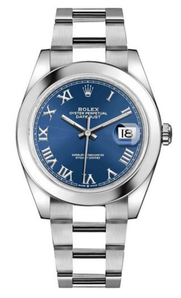 Rolex 126 shop 300 blue